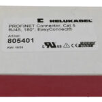 Conector Profinet 5 Rj45 180° Equivalente 6gk1901-1bb10-2aa0