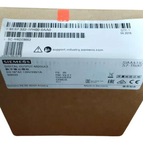 Tarjeta De Salidas 6es7 322-1fh00-0aa0 Siemens Sm322.