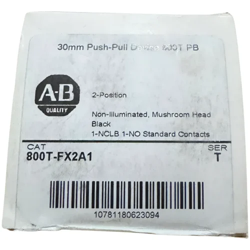 Allen Bradley 800t-fx2a1 Ser. T Rojo