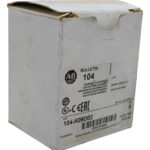 Allen Bradley 104-k09d02 Miniature Reversing Contactor 9amp