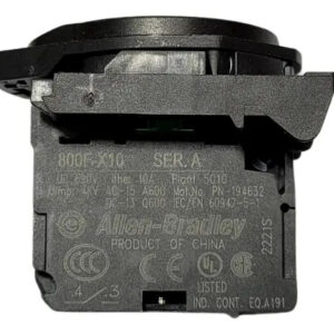 Allen Bradley 800f X10 Block De Contacto