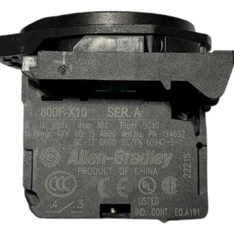 Allen Bradley 800f X10 Block De Contacto
