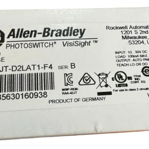 Allen Bradley 42jt-d2lat1-f4 Sensor Fotoeléctrico
