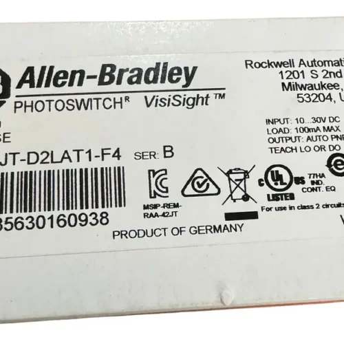 Allen Bradley 42jt-d2lat1-f4 Sensor Fotoeléctrico