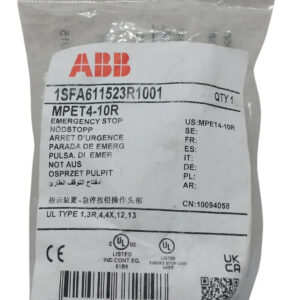 Abb 1sfa611523r1001 Mpet4-10r Parada De Emergencia