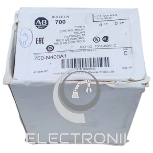 Allen Bradley 700-n400a1 Tipo N Control Relé 120v-ac