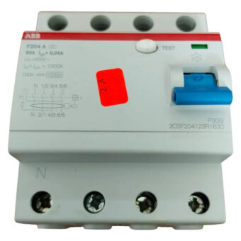Abb F204 A-63/0.03a Disyuntor De Corriente 2csf204123r1630