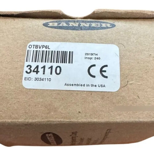 Banner 34110 Otbvp6l Sensor