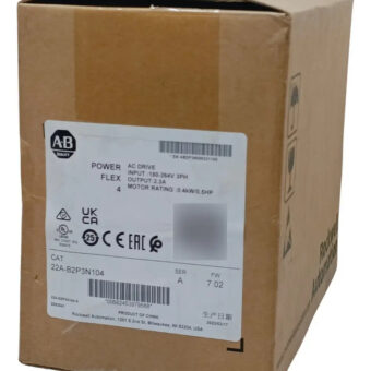 22a-b2p3n104 Allen-bradley Powerflex 4 Drive 0.5hp 180-264v