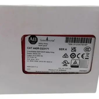 Allen Bradley 440r-d23171 Guardmaster Safety  24 V