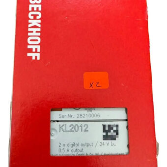 Kl2012 Beckhoff Digital Output Module 2-channel 24vdc