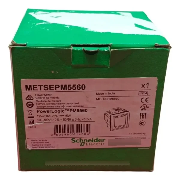 Metsepm5560 Schneider Medidor De Energía 100-480 V 5 A