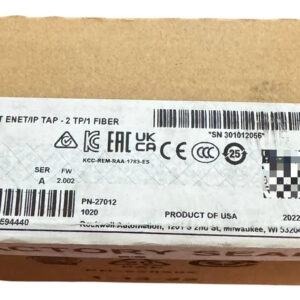 Allen-bradley 1783-etap1f 3-port Enet/ip Tap-2tp/1 Fiber