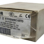 Eaton Cutler Hammer Xtce025c10td Contactor 3-pole Fnvr