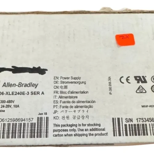 Allen Bradley 1606-xle240e-3 Fuente De Alimentacion
