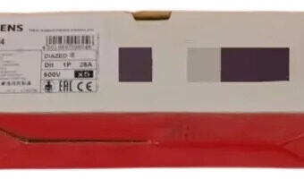 Caja Con 5pz. 5sf1024 Siemens Base Abierta Para 25 Amps