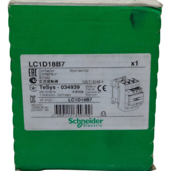 Contactor Schmeider Lc1d18b7 24v