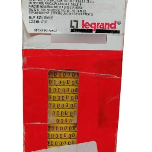 Marcador Para Cable Letra  D 300 Piezas Legrand