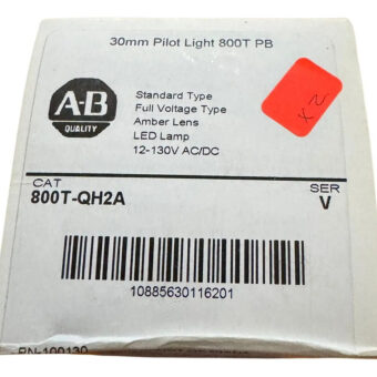 Allen-bradley 800t-qh2a 30mm Luz Piloto Ámbar Amarillo