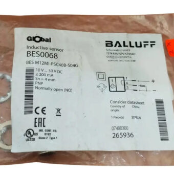 Bes0068 Sensor Inductivo Balluff Pnp Na M12