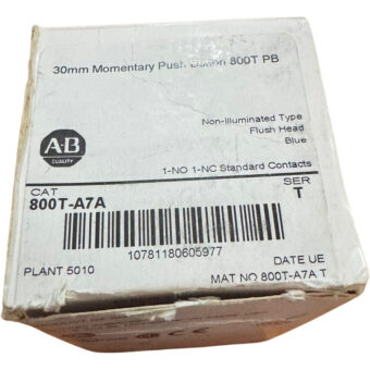 800t-a7a Allen-bradley Boton Pulsador Azul Azul