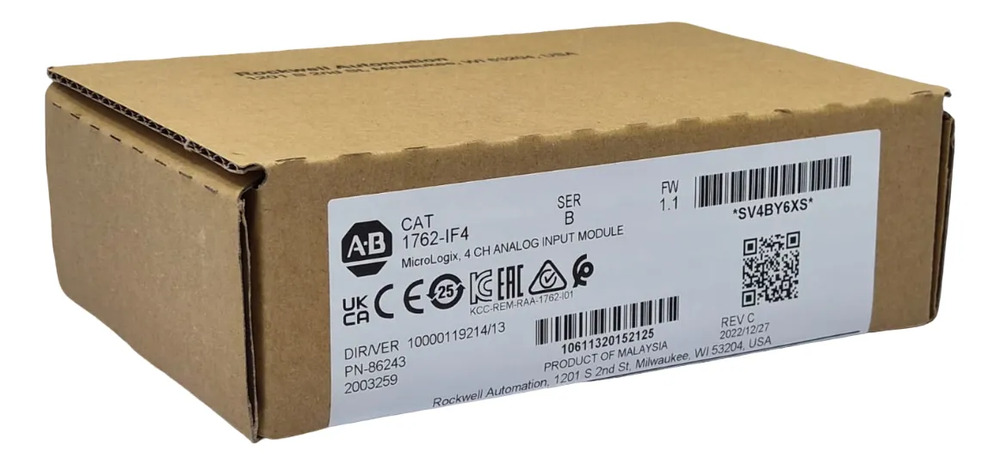 Allen Bradley 1762-if4 Modulo De Entradas - Imagen 2