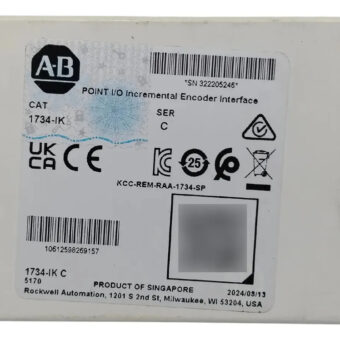Allen-bradley 1734-ik Módulo 24v Dc Codificador