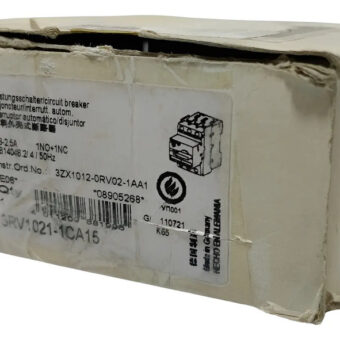 3rv1021-1ca15 Interruptor Autom. Tam. S0, Para Protecc 50 60hz