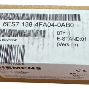 Modulo Entradas 6es7 138-4fa04-0ab0 Plc Siemens S7300 Smart.