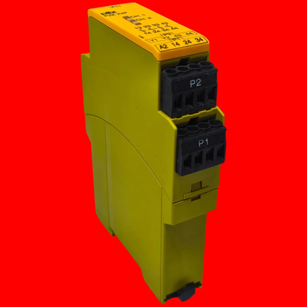 Pze-x4p-24 Pilz Safety Relay Pze X4p 24vdc 777585 - Imagen 3