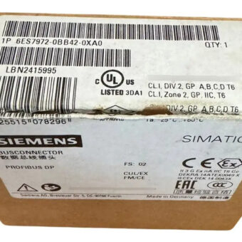 Siemens 6es7972-0bb42-0xa0 Conector De Bus P. Profibus