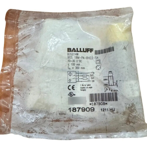 Sensor Fotoeléctrico Balluff Bos 18m-pa-rh22-s4 B0s014w