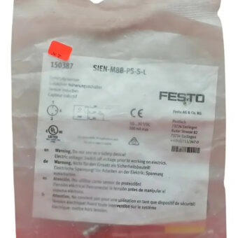 Festo Sensor Inductivo Sien-m8b-ps-s-l