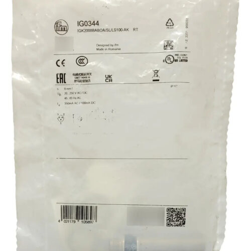 Sensor De Proximidad Inductivo Ifm Electrónico Ig0344