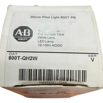 800t-qh2w Allen Bradley Pilot Light 12-130 Vac/dc Red Led Naranja