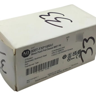 Allen-bradley 800t-fxp16ra1 Boton Paro Emerg Iluminado Rojo