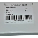 Allen Bradley 1734-ia4 Ser C Punto De I/o 120v Ac 4-ch Módul