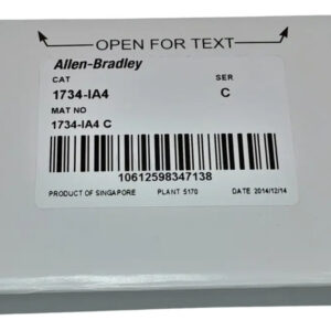 Allen Bradley 1734-ia4 Ser C Punto De I/o 120v Ac 4-ch Módul