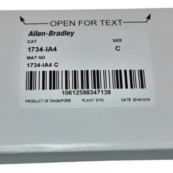 Allen Bradley 1734-ia4 Ser C Punto De I/o 120v Ac 4-ch Módul