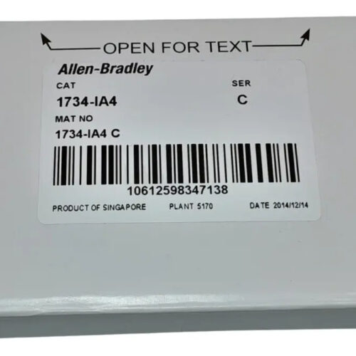 Allen Bradley 1734-ia4 Ser C Punto De I/o 120v Ac 4-ch Módul