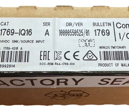 Allen-bradley 1769-iq16 Compactlogix Input Module 16-pts 24v
