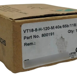 Pepperl+fuchs Vt18-8-h-120-m/40a/65b/118/128 Sensor