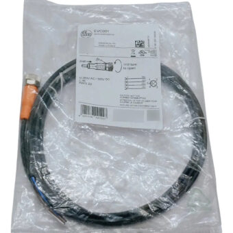 Ifm  Conector M12 Codo, 2m, Hembra  Evc001