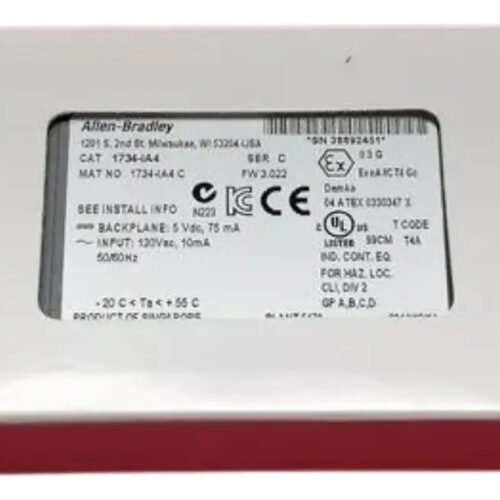 Nuevo Punto De Allen Bradley 1734-ia4/c I/o 120v Ac 4 Canale