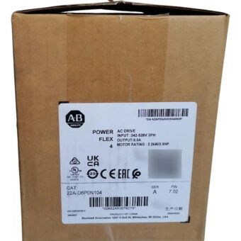 Allen Bradley 22a-d6p0n104 Power Flex