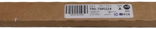 Allen Bradley 700-tbr224 Relevador Dpdt De Control 10 Pcs