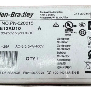 Allen Bradley 100-e12kd10