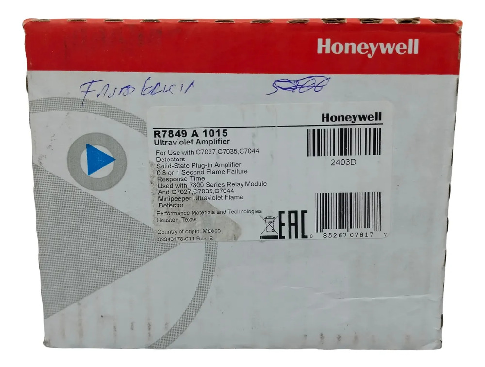 Honeywell R7849 A 1015 Amplificador De Flama - Imagen 2