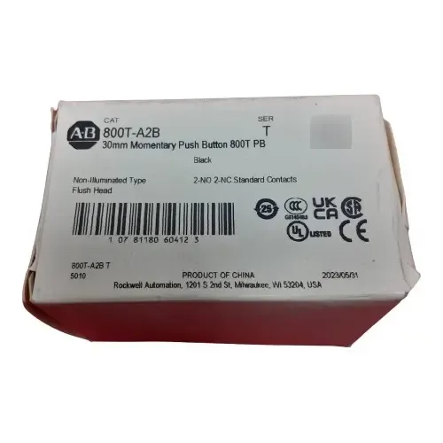 Allen Bradley 800t-a2b 300mm Monetray Push Button