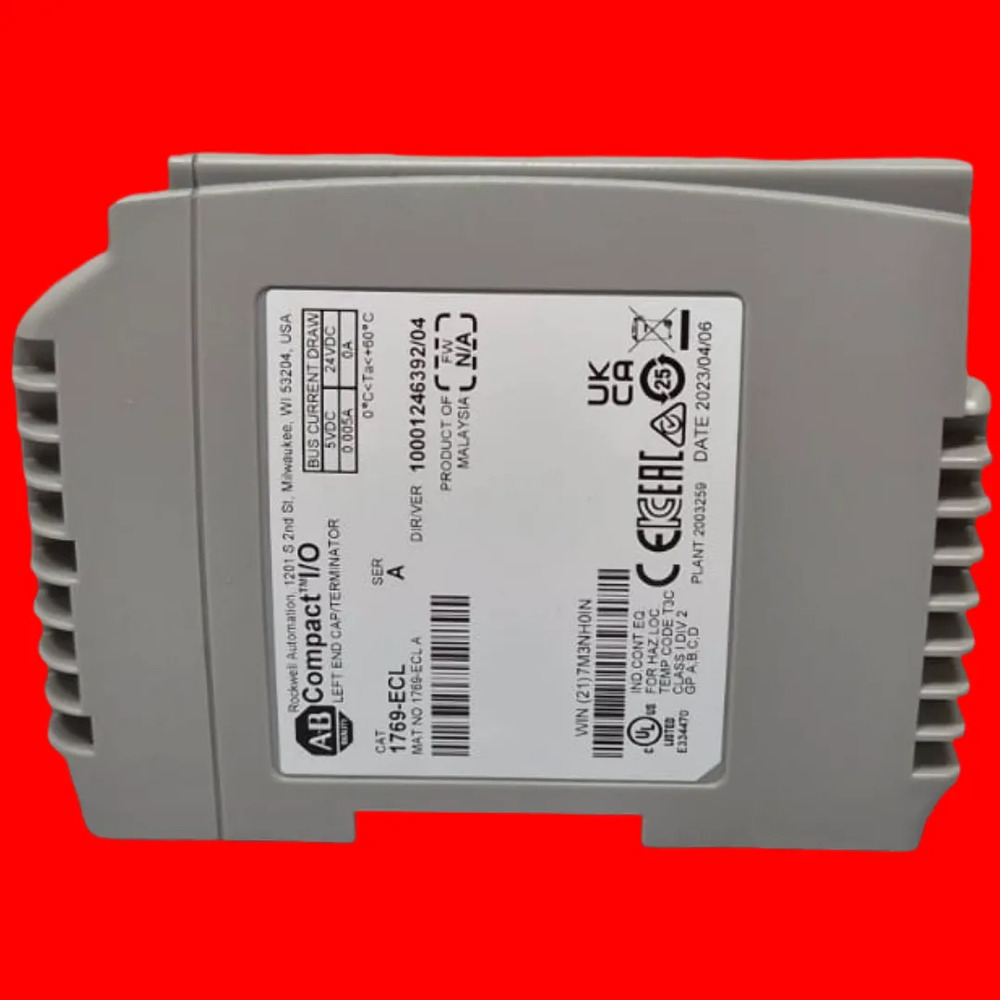 Allen Bradley 1769-ecl Lefy End Cap - Imagen 4